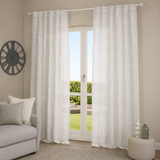 Pannello Tenda con Fascia Copri Bastone Porzia Maè 145x290 cm - Via Roma 60