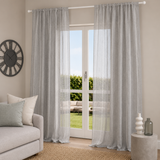 Pannello Tenda con Fascia Copri Bastone Bonnie Maè 145x290 cm - Via Roma 60
