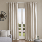 Pannello Tenda con Fascia Copri Bastone Washington Maè 145x290 cm - Via Roma 60