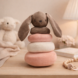 Pupazzo Impilatore Animaletti Baby con Suoni NG-4799 - Nazareno Gabrielli