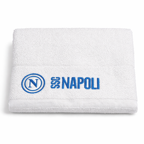 Set Asciugamani 1+1 SSC Napoli Ufficiale 100% Cotone – 100x60 + 60x40