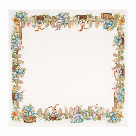 Tovaglia pasqua CONIGLIETTI per 6/12/1/8 persone - Mon Amour