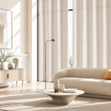Pannello Tenda Bouclè Strasburgo con Borchie e Finitura con Piombo 140x280cm - Linea Oro
