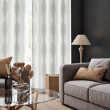 Pannello Tenda Ricamato Lagos con Borchie e Finitura con Piombo 140x280cm - Linea Oro