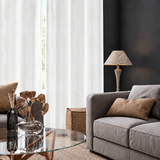 Pannello Tenda Ricamato Lagos con Borchie e Finitura con Piombo 140x280cm - Linea Oro