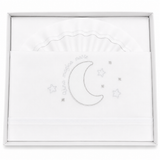 Completo Lenzuola Culla Luna "Una magica notte" ART.6030 100% Cotone - Dolci Sogni