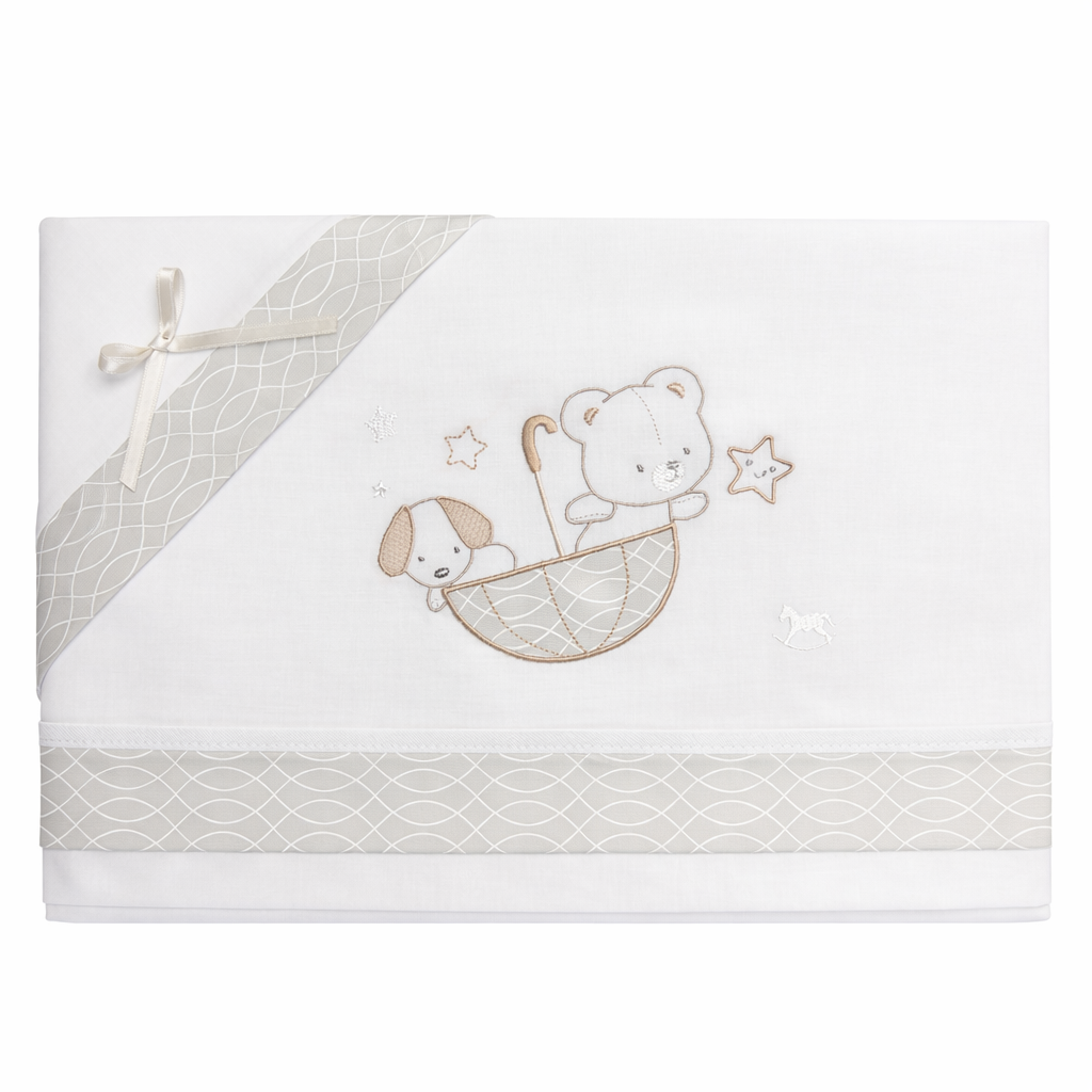 Completo Lenzuola Culla 3 pz dis.321 - Mio Piccolo