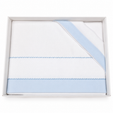 Completo Lenzuola Lettino 3pz Tela Aida 100% Cotone - Dolci Sogni