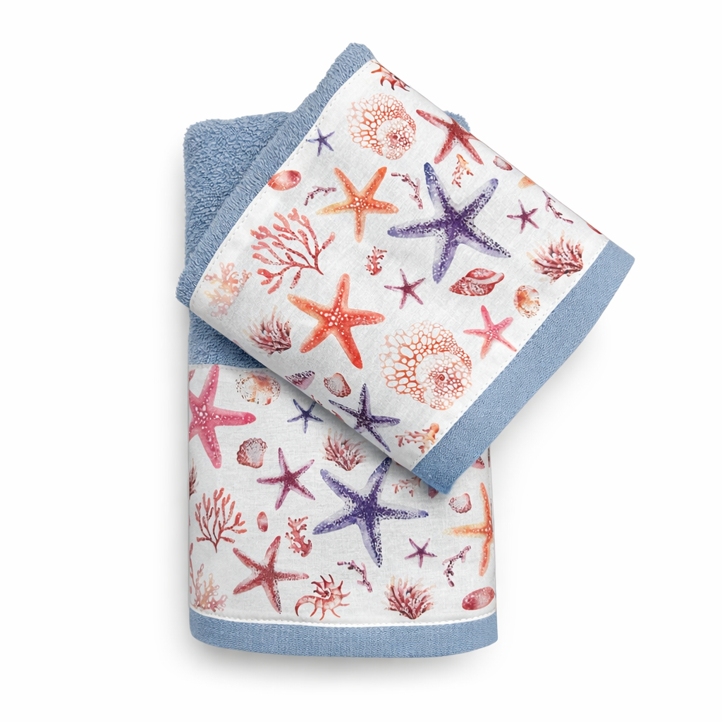 Set 1+1  Asciugamani Starpi - Helen