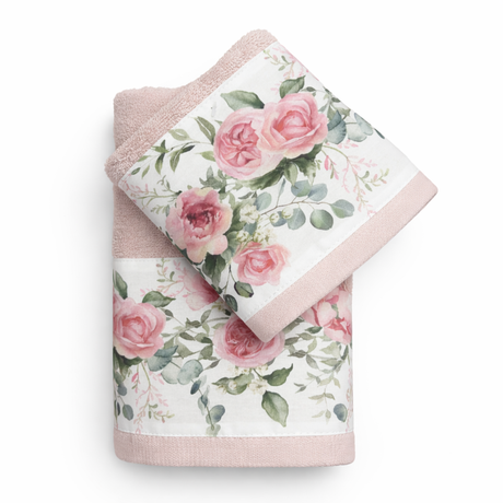 Set 1+1  Asciugamani New Flower - Helen