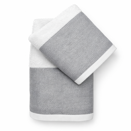 Set 1+1  Asciugamani Sassi - Helen