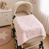 Copertina Culla Jacquard Stelline NG447 dis. 2 - Nazareno Gabrielli