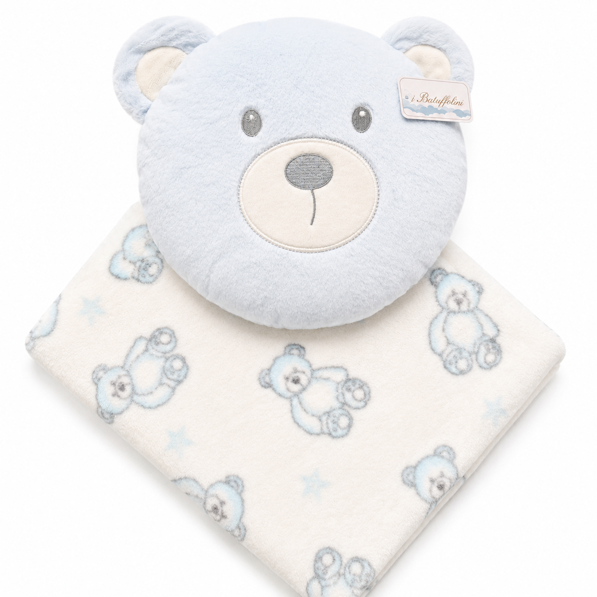 Copertina Culla con Cuscino Coordinato art. B564 - I Batuffolini