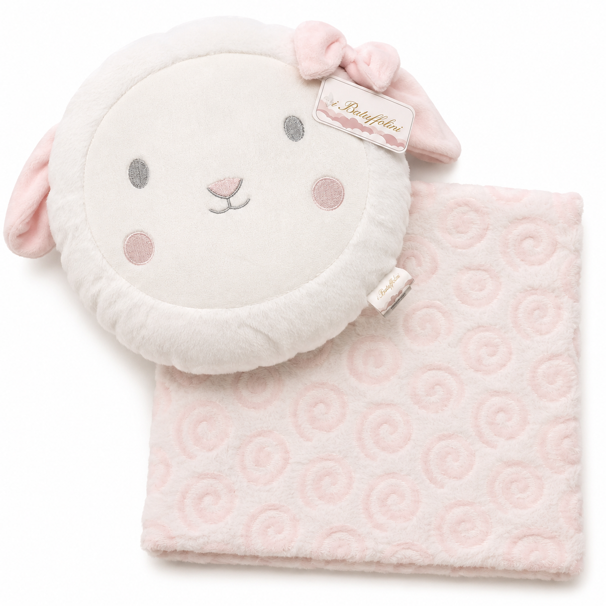 Copertina Culla con Cuscino Coordinato art. B564 - I Batuffolini