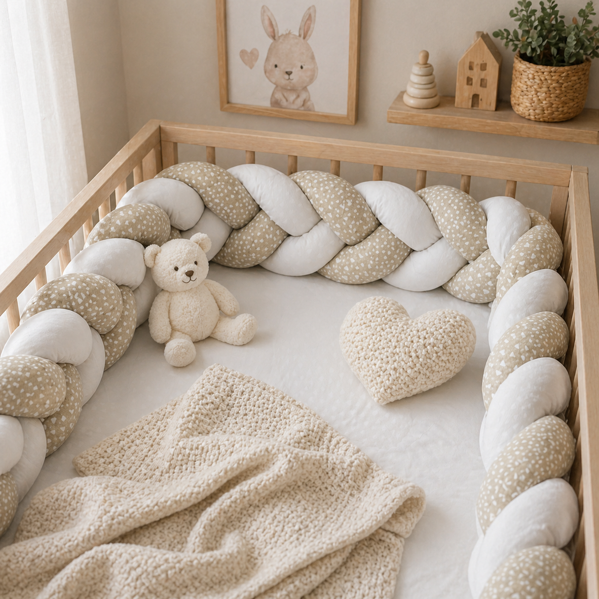 Paracolpi Intrecciato Love Soft 150 cm - 7sons