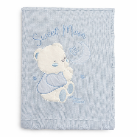 Copertina Culla Ricamata Sweet Moon - Nazareno Gabrielli