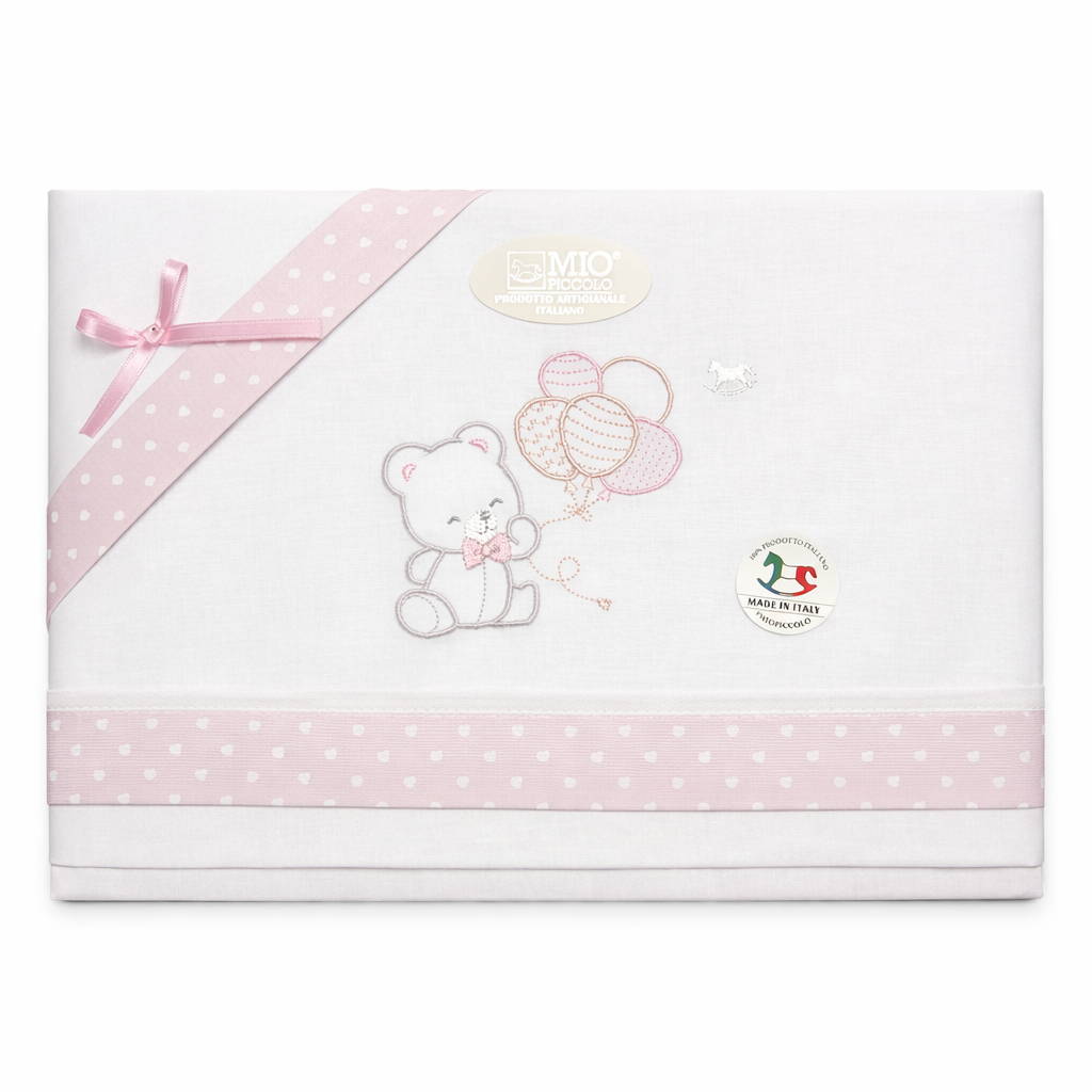 Completo Lenzuola Culla 3 pz dis.317 - Mio Piccolo