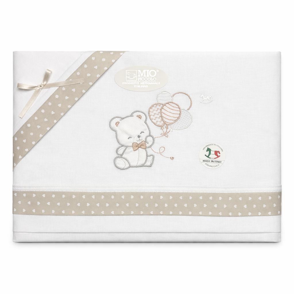 Completo Lenzuola Culla 3 pz dis.317 - Mio Piccolo