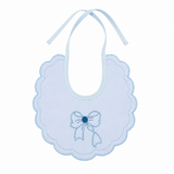 Bavaglino Neonato Fiocco 100% Cotone- Irge