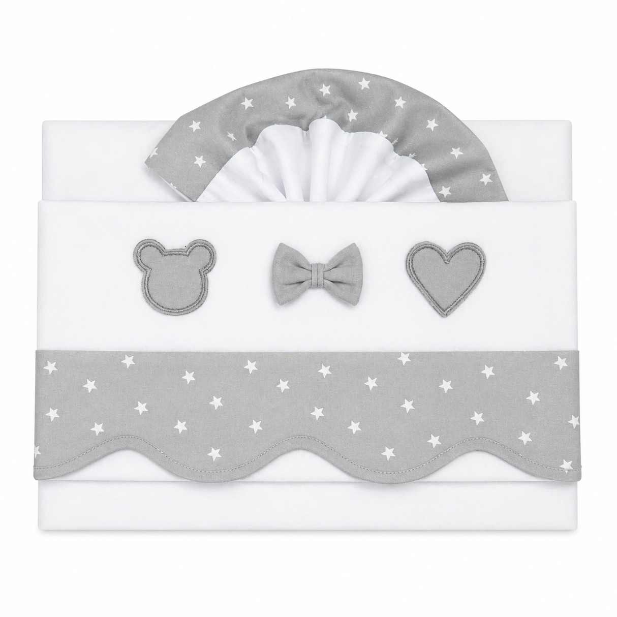 Completo lenzuola culla dis.01 100% Cotone - Melanie