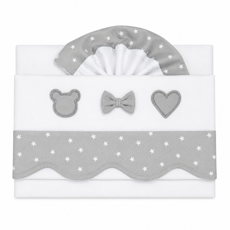 Completo lenzuola culla dis.01 100% Cotone - Melanie