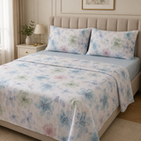 Completo Lenzuola Matrimoniale in Percalle Rossini Giardino Soft - Home Sweet Home