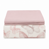 Completo Lenzuola Matrimoniale Cotone Digitale Arte Tessile Butterflies - Home Sweet Home (Copia)