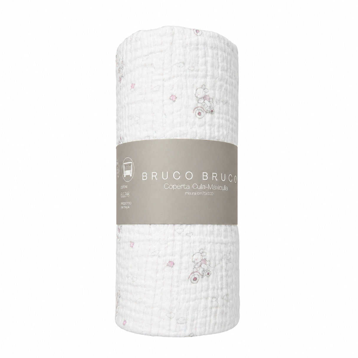 Coperta Culla-Maxiculla in Cotone - Bruco Bruco