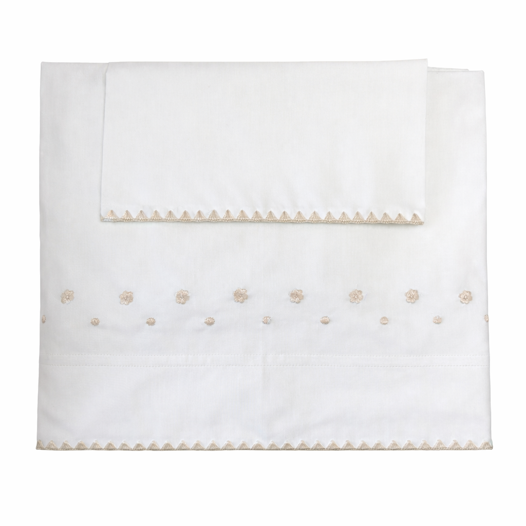 Completo Lenzuola per Carrozzina 100% Cotone 3 Pezzi - Maestri Cotonieri