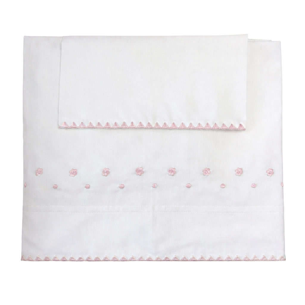 Completo Lenzuola per Carrozzina 100% Cotone 3 Pezzi - Maestri Cotonieri