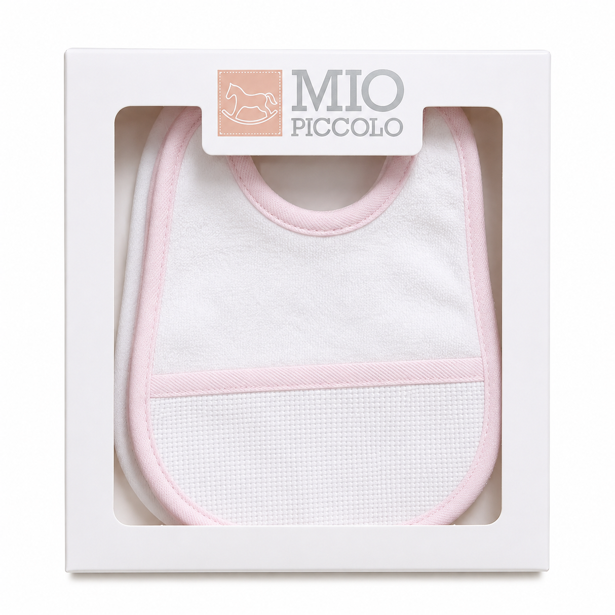Set 3 Bavaglini Neonato con Tela Aida Da Ricamare 100% Cotone art.191 dis.008 - Mio Piccolo (Copia)