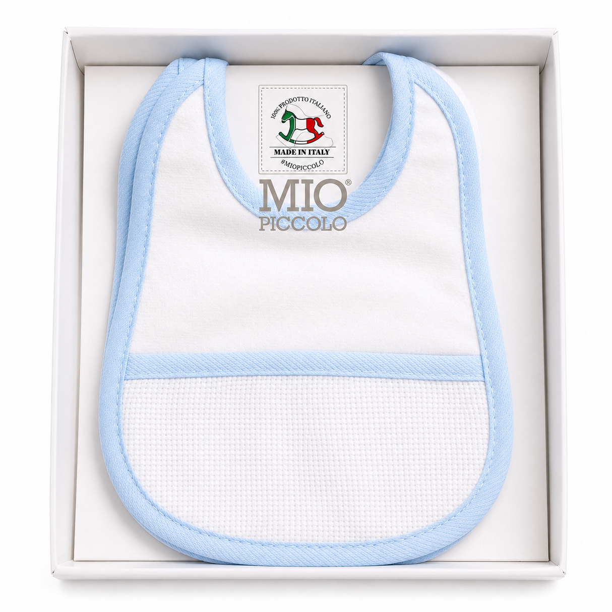 Set 3 Bavaglini Neonato con Tela Aida Da Ricamare 100% Cotone art.191 dis.008 - Mio Piccolo (Copia)