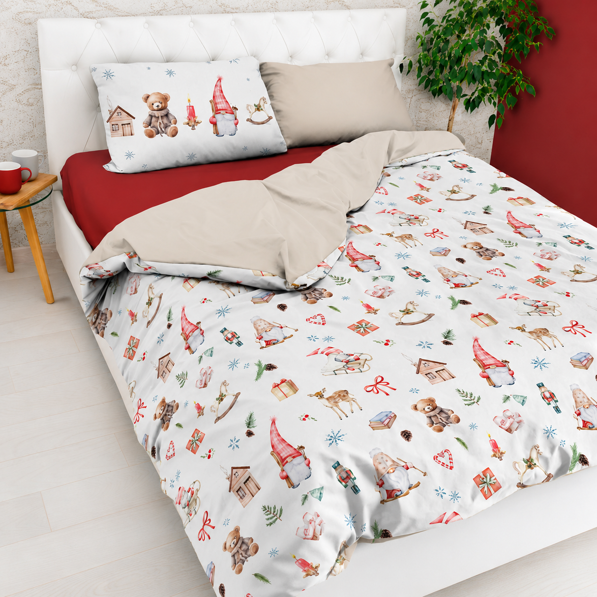 PARURE COPRIPIUMINO INFINITY STAMPA DIGITALE ENCHANTE' - Daunex