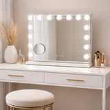 SPECCHIO DA TAVOLO HOLLYWOOD (LUCE CON 3 TEMPERATURE DI COLORE) - FERRETTI