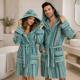 Accappatoio SOFIA GREEN taglia S/M/L/XL/XXL - Botticelli Home