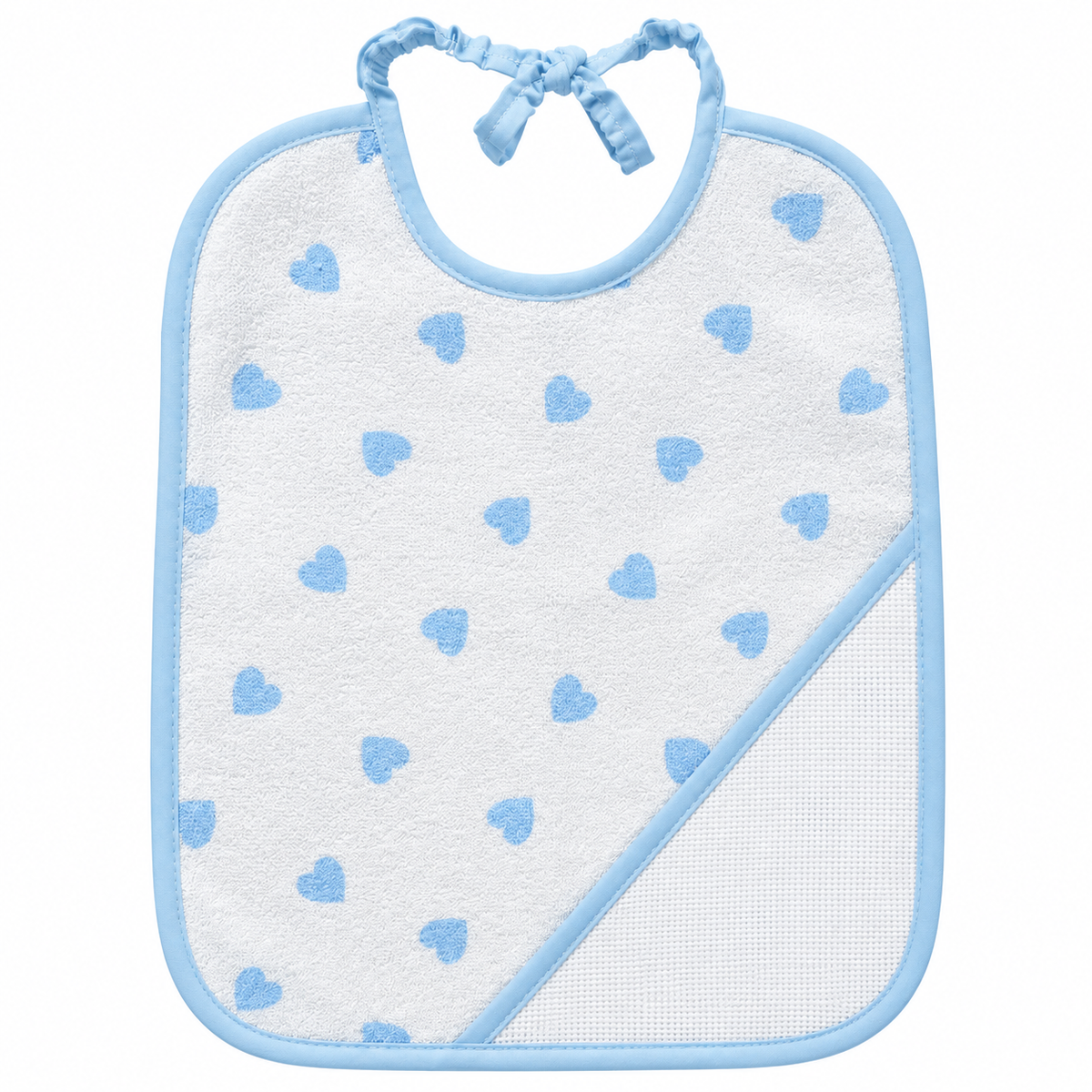 Set Asilo Sacchetto+Bavaglino+Tovaglietta con Inserto Tela Aida art 299/1 - Nancy Baby