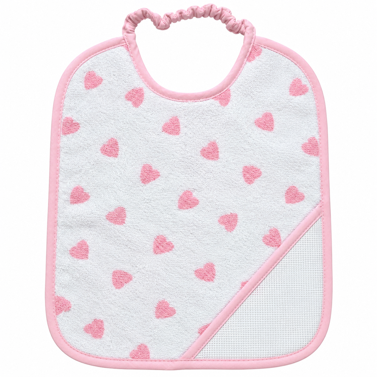 Set Asilo Sacchetto+Bavaglino+Tovaglietta con Inserto Tela Aida art 299/1 - Nancy Baby