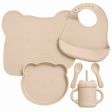 Set Pappa Svezzamento in Silicone Alimentare 5 Pezzi art. B540 - I Batuffolini