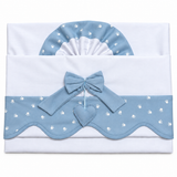 Completo lenzuola culla/passeggino dis.03 100% Cotone - Melanie