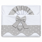Completo lenzuola culla/passeggino dis.03 100% Cotone - Melanie