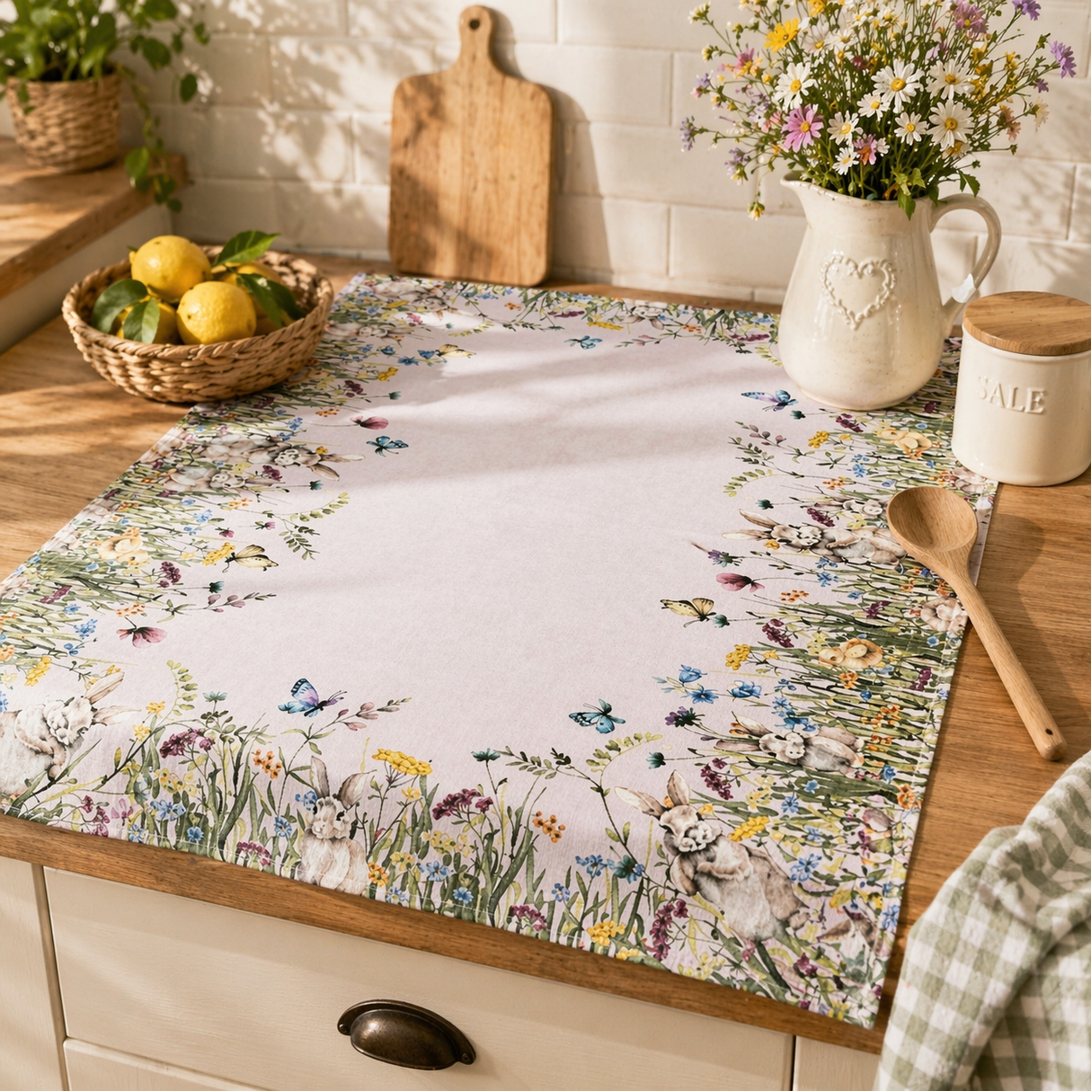 Strofinaccio EASTER in Cotone 50x70 cm- Petracchi