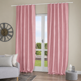 Pannello Tenda con Fascia Copri Bastone Nolan Blackout Maè 145x290 cm - Via Roma 60