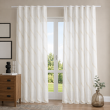 Pannello Tenda con Fascia Copri Bastone Marge Maè 145x290 cm - Via Roma 60