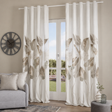 Pannello Tenda con Fascia Copri Bastone Cipro Maè 145x290 cm - Via Roma 60
