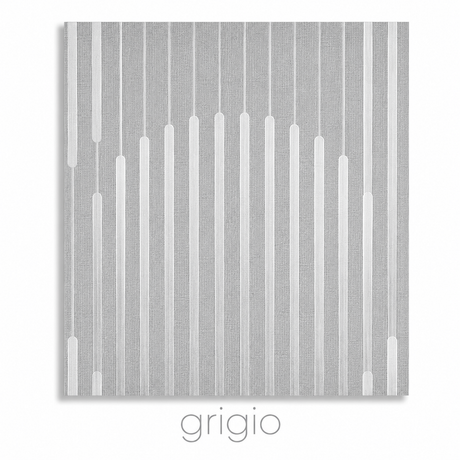 Pannello Tenda con Fascia Copri Bastone Larry Maè 145x290 cm - Via Roma 60
