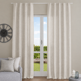 Pannello Tenda con Fascia Copri Bastone Malta Maè 145x290 cm - Via Roma 60