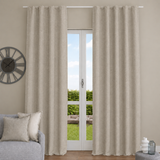 Pannello Tenda con Fascia Copri Bastone Malta Maè 145x290 cm - Via Roma 60