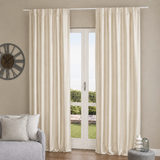 Pannello Tenda con Fascia Copri Bastone Washington Maè 145x290 cm - Via Roma 60