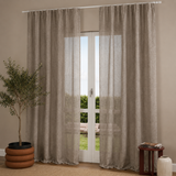Pannello Tenda con Fascia Copri Bastone Pilar Maè 145x290 cm - Via Roma 60