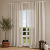 Pannello Tenda con Fascia Copri Bastone Pilar Maè 145x290 cm - Via Roma 60